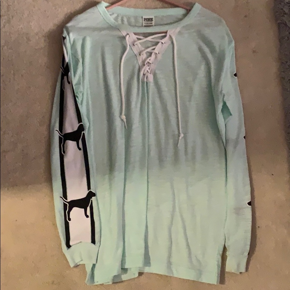 Pink long sleeve shirt